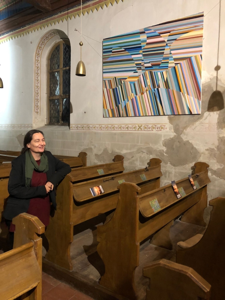 Ausstellung mit Bildern der Malerin Claudia Nichelmann