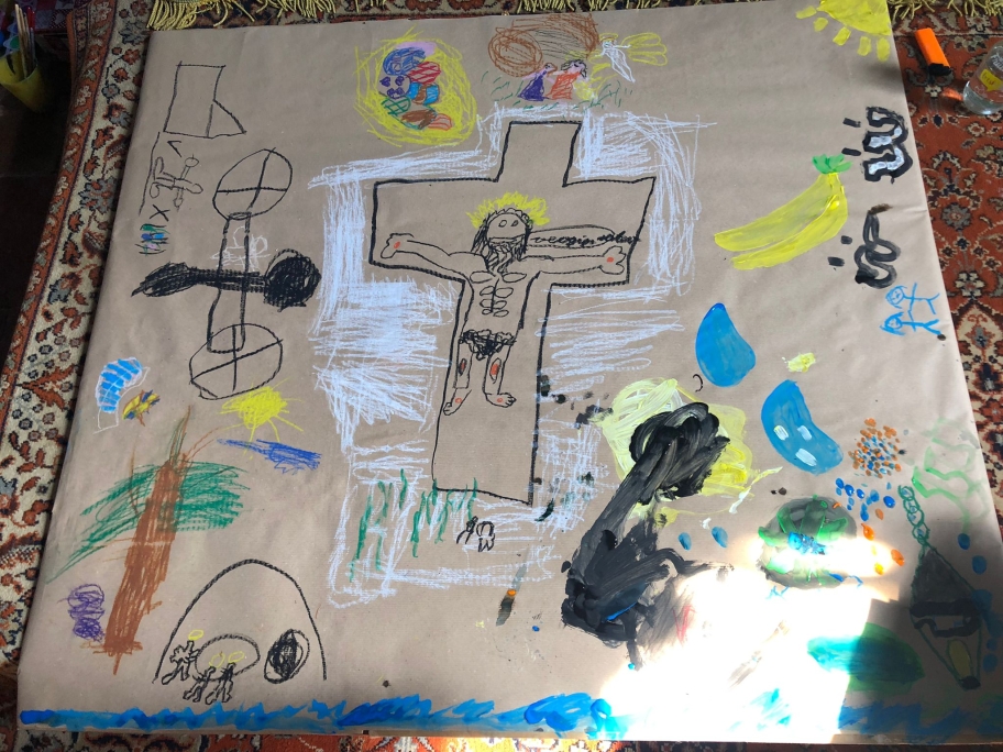 Andacht zum Ostermontag 2023 in der Kirche in Grenz