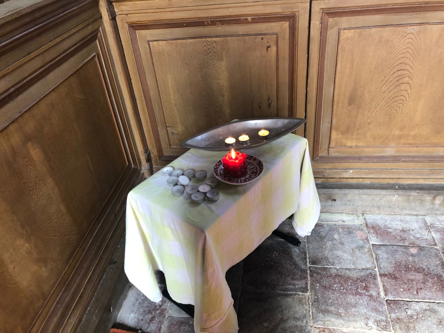 Andacht zum Ostermontag 2023 in der Kirche in Grenz